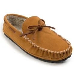 Minnetonka Men's Suede Casey Slippers -Georgia Shoes Shop GUEST d1ef2a4f a6d4 4b88 a116 1ee9b2a538f8