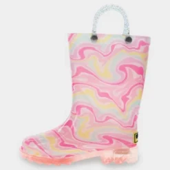Western Chief Toddler Girls' Abby Glitter Rain Boots