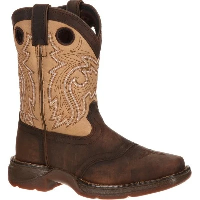 LIL' DURANGO Saddle Western Boot, DBT0118, Brown 9 LIL' DURANGO Saddle Western Boot, DBT0118, Brown - Image 7