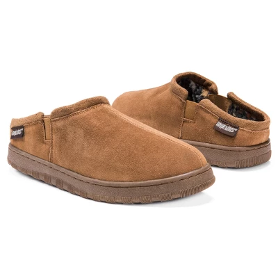 MUK LUKS Men's Matt Printed Berber Suede Clog 6 MUK LUKS Men's Matt Printed Berber Suede Clog - Image 4