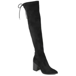 Journee Collection Womens Paras Tru Comfort Foam Wide Calf Stacked Heel Over The Knee Boots -Georgia Shoes Shop GUEST d403ea54 7d88 48b3 8f26 b86cdb6d53df
