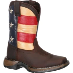 Lil' Rebel By Durango Kids Western Boot, DBT0159, Patriotic -Georgia Shoes Shop GUEST d4aac663 3a18 499f 9a7f ca600bcacf7c
