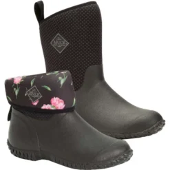 Muck Boots Muck Women's Muckster II Mid Boot, WM21ROS, Black -Georgia Shoes Shop GUEST d571a853 6559 4cde 91ee 9ed4c42e90e6