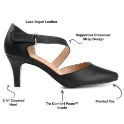Journee Collection Womens Tillis Tru Comfort Foam Pointed Toe Mid Heel Pumps -Georgia Shoes Shop GUEST d65f80f1 0cd1 496a 9b48 2877b556302d