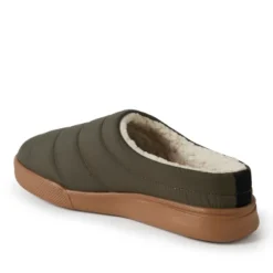 Dearfoams Men's Andre Nylon Sport Lounge Slip On Clog Indoor/Outdoor Slippers -Georgia Shoes Shop GUEST d668130a 018b 42a6 aaef a5bc565b2a20