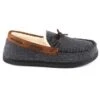 RockDove Men's Samuel Faux Shearling Moccasin Slipper