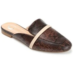 Journee Collection Womens Reneye Slip On Almond Toe Mules Flats -Georgia Shoes Shop GUEST d7c3638a 0664 42df ba23 bfbc98db4979