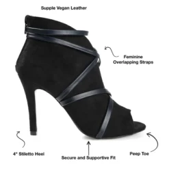 Journee Collection Womens Samara Back Heel Zip Peep Toe Stiletto Booties 23 Journee Collection Womens Samara Back Heel Zip Peep Toe Stiletto Booties -Georgia Shoes Shop GUEST d8b0e2ec 20cc 4c24 973d 9c99f49de215