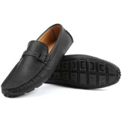 Mio Marino - Men's Buckle Tread Casual Loafers - Jet, Size: 13 -Georgia Shoes Shop GUEST d97ddfc5 f816 4bdb 9034 206ff3978502