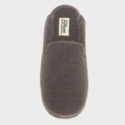 Dluxe By Dearfoams Women's Saffron Teddy Scuff Slippers 4 Dluxe By Dearfoams Women's Saffron Teddy Scuff Slippers - Image 2