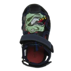 Rugged Bear Boys Mighty Dinosaur Hook And Loop Closed Toe Sport Sandals. (Toddler/Little Kids). -Georgia Shoes Shop GUEST da45741d 7219 4cf5 be3e c6e6629658ae