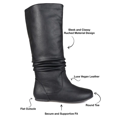 Journee Collection Womens Jayne Round Toe Riding Boots 9 Journee Collection Womens Jayne Round Toe Riding Boots - Image 7