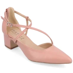 Journee Collection Womens Galvinn Crisscross Strap Pointed Toe Pumps -Georgia Shoes Shop GUEST dab28bcc c900 4530 b3d2 78ff90b90f3d
