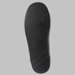 Isotoner Men's Emmett Microsuede & Canvas Closed Back Slippers -Georgia Shoes Shop GUEST daef8e01 6380 4cf2 b15c 205216213d3f