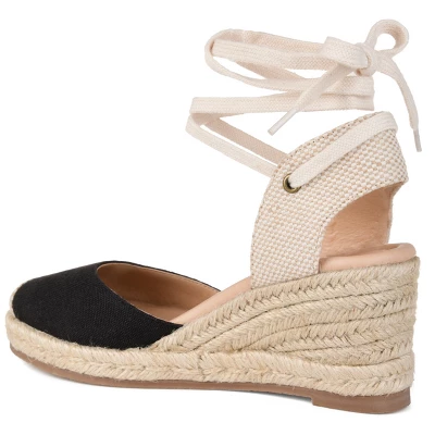 Journee Collection Womens Monte Tru Comfort Foam Wedge Heel Espadrille Sandals 8 Journee Collection Womens Monte Tru Comfort Foam Wedge Heel Espadrille Sandals - Image 6