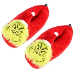 Dr. Seuss The Grinch Who Stole Christmas Character Santa Grinch Slippers -Georgia Shoes Shop GUEST dcf84c8d 4eae 41bb 9c32 ae736129e8f2