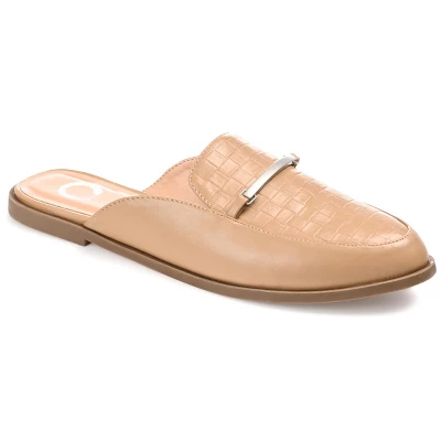 Journee Collection Womens Rubee Slip On Round Toe Mules Flats 15 Journee Collection Womens Rubee Slip On Round Toe Mules Flats - Image 13