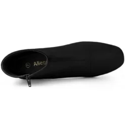 Allegra K Women's Dress Side Zip Chunky Heel Ankle Boots -Georgia Shoes Shop GUEST ddc0f3dd cd7e 4d4c 95f1 28e3fc1869b9