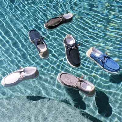 Alpine Swiss Flynn Mens Boat Shoes Casual Slip On Moccasin Loafers Sailing Deck Shoe So Light It Floats On Water 4 Alpine Swiss Flynn Mens Boat Shoes Casual Slip On Moccasin Loafers Sailing Deck Shoe So Light It Floats On Water - Image 2