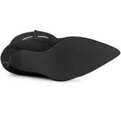 Allegra K Women's Rhinestone Crystal Chain Pointed Toe Stiletto Heels Knee High Boots 13 Allegra K Women's Rhinestone Crystal Chain Pointed Toe Stiletto Heels Knee High Boots -Georgia Shoes Shop GUEST e0afad98 32da 4431 a605 c72f7343618e