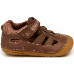 Stride Rite Kids Unisex Sonny Sneaker Sandal | 3.5 | Brown