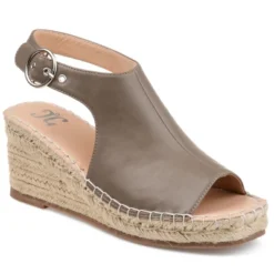 Journee Collection Womens Crew Wedge Heel Espadrille Sandals -Georgia Shoes Shop GUEST e3cc42a2 7e0b 476b a4bd 04eeec6f3b0f