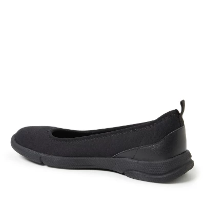 Dearfoams Women's Mia Ballet Flat Indoor/Outdoor Slip Ons 4 Dearfoams Women's Mia Ballet Flat Indoor/Outdoor Slip Ons - Image 2