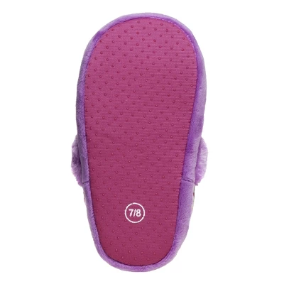 Disney Kids Girl's Minnie Mouse Slippers - Plush Lightweight Warm Comfort Soft Aline House Slippers - Fuchsia Purple (size 5-12 Toddler/Little Kid) 8 Disney Kids Girl's Minnie Mouse Slippers - Plush Lightweight Warm Comfort Soft Aline House Slippers - Fuchsia Purple (size 5-12 Toddler/Little Kid) - Image 6