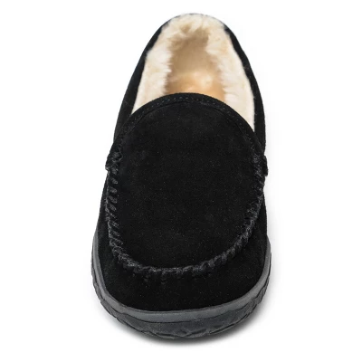 Minnetonka Women's Suede Tempe Loafer Slippers 3 Minnetonka Women's Suede Tempe Loafer Slippers