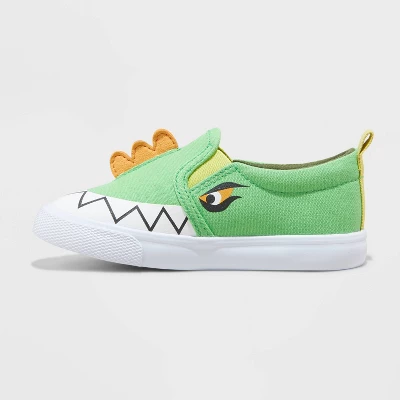 Toddler Boys' Eddy Slip-On Sneakers - Cat & Jack™ Green 3 Toddler Boys' Eddy Slip-On Sneakers - Cat & Jack™ Green