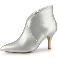 Allegra K Women's V Shape Pointed Toe Stiletto Heel Ankle Boots 23 Allegra K Women's V Shape Pointed Toe Stiletto Heel Ankle Boots -Georgia Shoes Shop GUEST e4c99b79 b514 4fd4 8e6f e92a7a88eed4