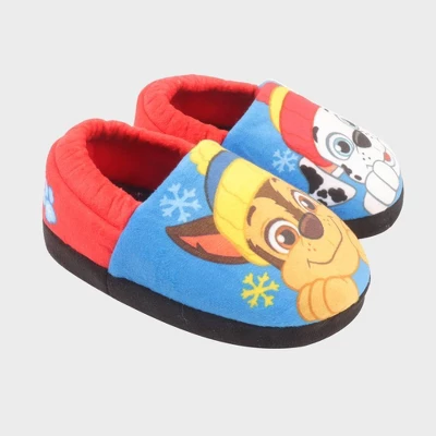 Toddler Boys' PAW Patrol Sock Slippers - Blue 7 Toddler Boys' PAW Patrol Sock Slippers - Blue - Image 5