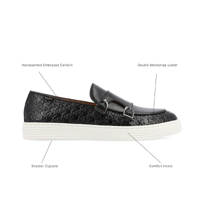 TAFT 365 Men's Model 107 Double Monk Loafer 9 TAFT 365 Men's Model 107 Double Monk Loafer - Image 7