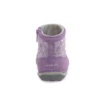 Stride Rite Laila Kid's Zipper Closure Fashion Bootie 4 Stride Rite Laila Kid's Zipper Closure Fashion Bootie - Image 2