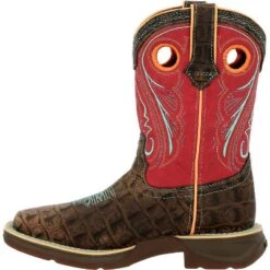 Lil' Rebel By Durango Kids Gator Emboss Red Western Boot, DBT0233, Red 12 Lil' Rebel By Durango Kids Gator Emboss Red Western Boot, DBT0233, Red -Georgia Shoes Shop GUEST e8962c6d 7b0c 410d b82f 7ee81352d937