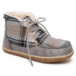 Minnetonka Women's Torrey Laceup Bootie Slippers -Georgia Shoes Shop GUEST e95b45bb 6622 4331 984c dda0e7e46689