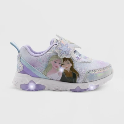 Frozen Toddler Girls' Sneakers - Silver 7 Frozen Toddler Girls' Sneakers - Silver - Image 5