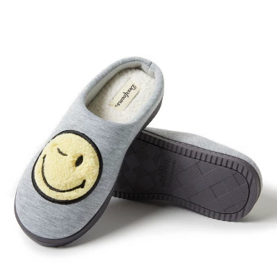 Dearfoams Women's Smile Icon Slippers 3 Dearfoams Women's Smile Icon Slippers
