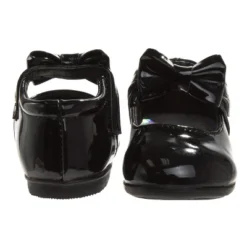 Josmo Baby Girls' Mary Jane Flats With Bow Detail: Non-Slip Sole Wedding Flower Girls' Shoes (Infants/Toddler Sizes)