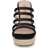 Allegra K Women's Platform Strappy Slip On Espadrille Wedges Sandals 1 Allegra K Women's Platform Strappy Slip On Espadrille Wedges Sandals -Georgia Shoes Shop GUEST ece5b9fa 793e 40b8 8cb4 b866e82af936