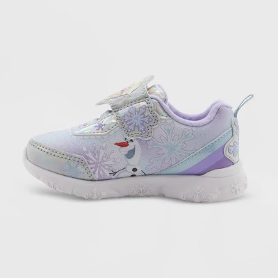 Frozen Toddler Girls' Sneakers - Silver 3 Frozen Toddler Girls' Sneakers - Silver