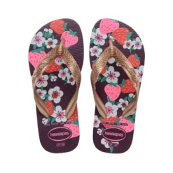 Havaianas - Girl's Strawberry Flowers Flores Flip Flop Sandals -Georgia Shoes Shop GUEST ee65ef31 8f59 42d5 a747 b8701ccaa6cb