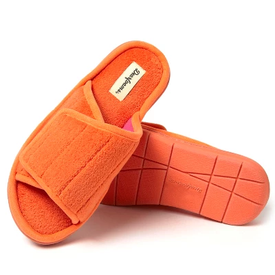 Dearfoams Women's Mickey Terry Slide 8 Dearfoams Women's Mickey Terry Slide - Image 6