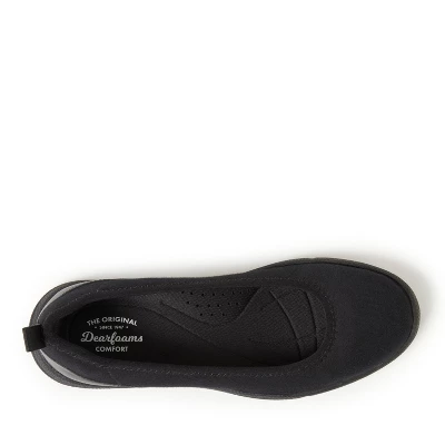 Dearfoams Women's Mia Ballet Flat Indoor/Outdoor Slip Ons 5 Dearfoams Women's Mia Ballet Flat Indoor/Outdoor Slip Ons - Image 3