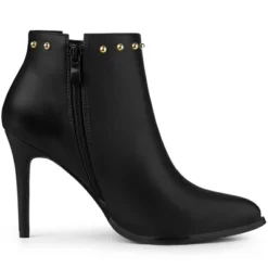 Allegra K Women's Pointed Toe Zip Stiletto High Heel Ankle Boots 17 Allegra K Women's Pointed Toe Zip Stiletto High Heel Ankle Boots -Georgia Shoes Shop GUEST f018e882 b429 4ac3 9be3 f0c55e62d79a