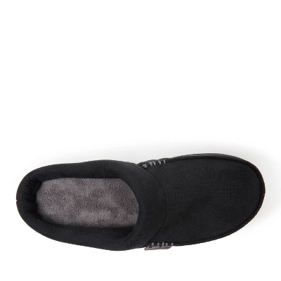 Dearfoams Men's Brendan Perforated Microsuede Moccasin Toe Clog 6 Dearfoams Men's Brendan Perforated Microsuede Moccasin Toe Clog - Image 4