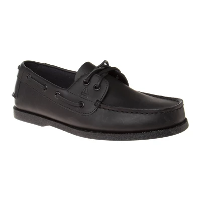 Sail Men's Premium Wide Width Full Leather Boat Shoes | Handsewn Construction | Rawhide Lacing System For Easy Slip-On Fit | Full Leather /Cushioned 9 Sail Men's Premium Wide Width Full Leather Boat Shoes | Handsewn Construction | Rawhide Lacing System For Easy Slip-On Fit | Full Leather /Cushioned - Image 7