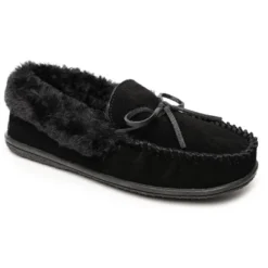 Minnetonka Women's Camp Collar Moc Moccasin Slippers -Georgia Shoes Shop GUEST f1257ef6 7205 4b26 8639 076eaf81adb8