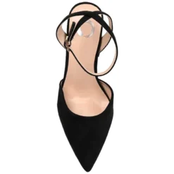 Journee Collection Womens Tyyra Buckle High Block Heel Pointed Toe Pumps -Georgia Shoes Shop GUEST f24c936a 08f3 4a99 9bd8 35153d6da2c4