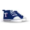 Baby Fanatic Pre-Walkers High-Top Unisex Baby Shoes - MLB Texas Rangers